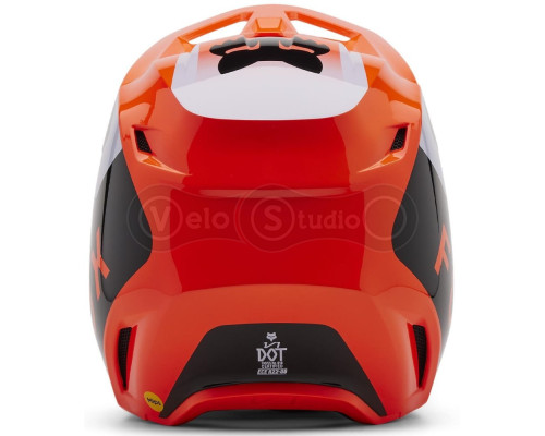 Мотошолом FOX V1 Mips Helmet - Lean [Flo Orange], XXL