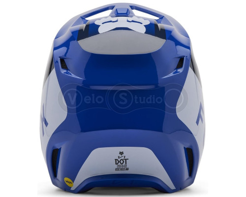 Мотошолом FOX V1 Mips Helmet - Lean [Blue], XS