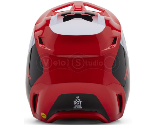 Мотошолом FOX V1 Mips Helmet - Lean [Flo Red], XS