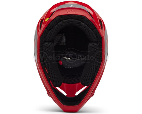 Мотошолом FOX V1 Mips Helmet - Lean [Flo Red], XS