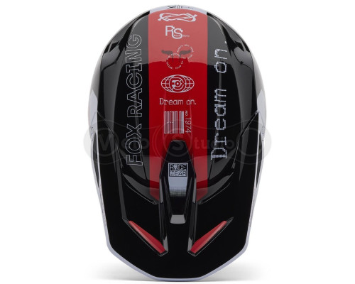 Мотошолом FOX V1 Mips Helmet - Race Spec [Flo Red], XXL