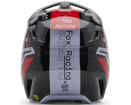 Мотошолом FOX V1 Mips Helmet - Race Spec [Flo Red], XXL