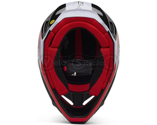Мотошолом FOX V1 Mips Helmet - Race Spec [Flo Red], XXL