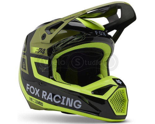 Мотошолом FOX V1 Mips Helmet - Race Spec [Pale Green], S