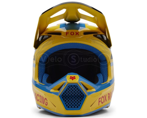 Мото шолом FOX V1 Mips Helmet - Race Spec [Pale Yellow], XS