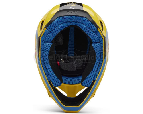 Мото шолом FOX V1 Mips Helmet - Race Spec [Pale Yellow], XS
