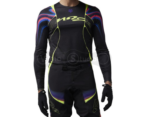 Джерсі FOX FLEXAIR Jersey - ENERGY [Black], M