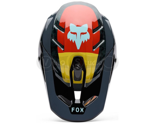 Мотошлем FOX V3 RS Mips Helmet - Grid [Orange], XL