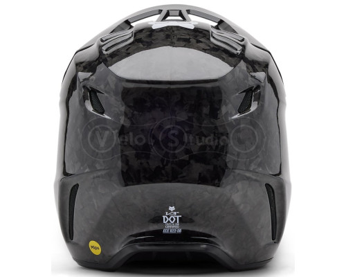 Мотошолом FOX V3 RS Mips Helmet - Solid [Black], XXL