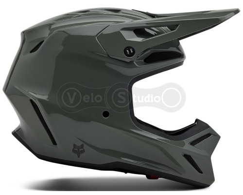 Мотошолом FOX V3 RS Mips Helmet - Solid [Dark Stone], M