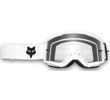 Маска FOX Main Goggle - Core [White], Clear Lens
