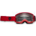 Маска FOX Main Goggle - Core [Flo Red], Clear Lens