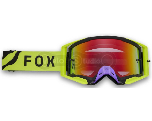 Маска FOX Airspace Spark Goggle - Throttle [Black/Yellow]