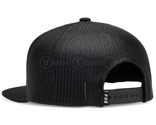 Детская кепка FOX ABSOLUTE Youth SnapBack Hat [Black], One Size (6-14 лет)