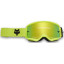 Маска FOX Main Spark Goggle - Core [Flo Yellow], Mirror Gold Lens