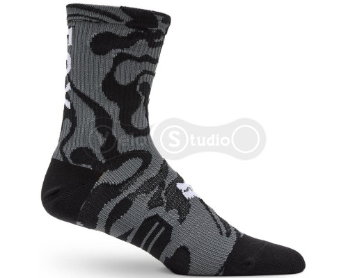 Носки FOX RANGER Sock - 6 inch - FREQUENCY [Black], L/XL (EU 43-47)