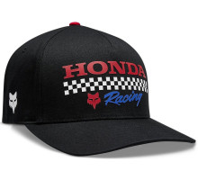 Кепка FOX HONDA FlexFit® Hat [Black], S/M
