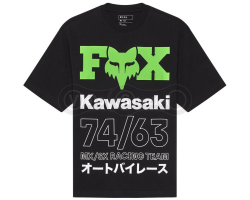 Футболка Fox Kawasaki Oversized Tee [Black], M