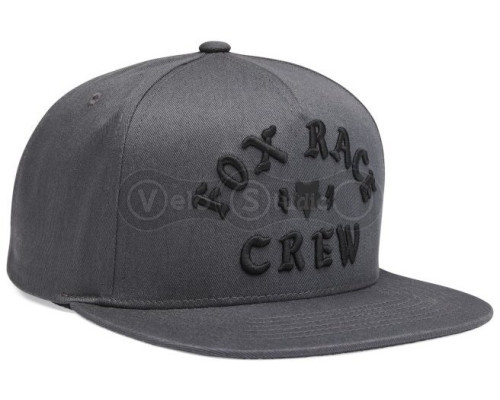 Кепка FOX RACE CREW SnapBack Hat [Dark Shadow], One Size