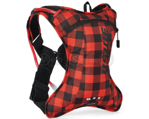 Рюкзак USWE OUTLANDER 2L Hydration Pack [Flannel Red], Small
