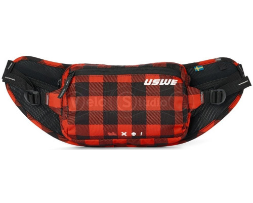 Сумка на пояс USWE WAIST 2L Hip Pack [Flannel Red], Belt Bag