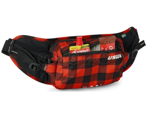 Сумка на пояс USWE WAIST 2L Hip Pack [Flannel Red], Belt Bag