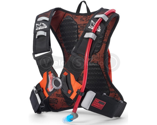Рюкзак USWE MOTO HYDRO 3L Hydration Pack [Factory Orange], Small