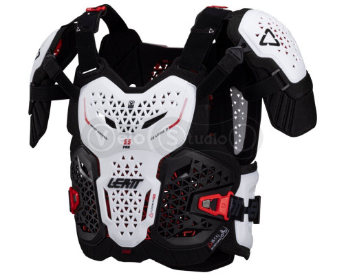 Захист тіла LEATT 5.5 PRO EVO Chest Protector [White], S/M