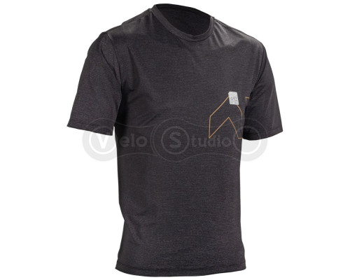 Джерси LEATT MTB 1.0 Trail X-Flow Jersey [Black], M