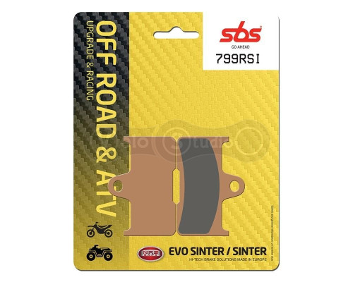 Тормозные колодки SBS 799RSI Racing Brake Pads, EVO Sinter/Sinter