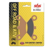 Тормозные колодки SBS 914RSI Racing Brake Pads, EVO Sinter/Sinter