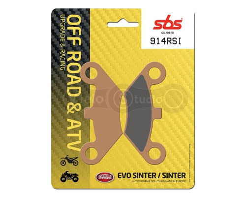 Тормозные колодки SBS 914RSI Racing Brake Pads, EVO Sinter/Sinter