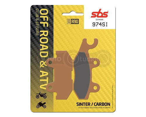 Тормозные колодки SBS 974SI Sport Brake Pads, Sinter/Carbon