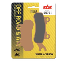 Тормозные колодки SBS 957SI Sport Brake Pads, Sinter/Carbon