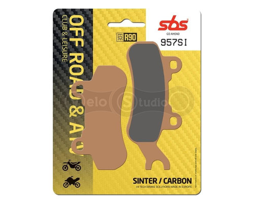 Тормозные колодки SBS 957SI Sport Brake Pads, Sinter/Carbon