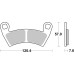 Тормозные колодки SBS 897SI Sport Brake Pads, Sinter/Carbon