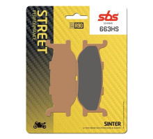Тормозные колодки SBS 663HS Performance Front Brake Pads, Sinter