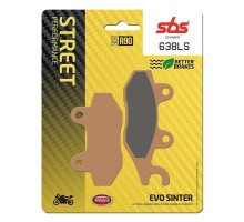 Колодки гальмівні SBS 638LS Performance Rear Brake Pads, Sinter