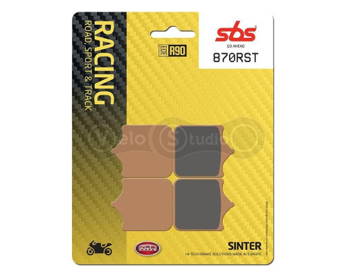 Тормозные колодки SBS 870RST Track Days Front Brake Pads, Sinter
