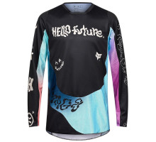 Джерси FOX 180 Jersey Long - Hello Future [Black], M