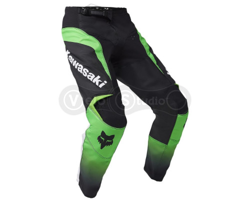 Штаны FOX 180 Pant - KAWASAKI® [Flo Green], 32