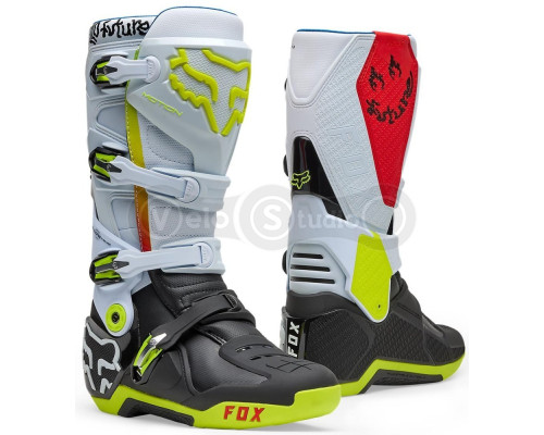 Мотоботы FOX MOTION Boot - HELLO FUTURE [Red], US9