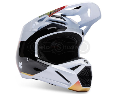 Мотошолом FOX V1 Helmet Mips - Hello Future [White], XS