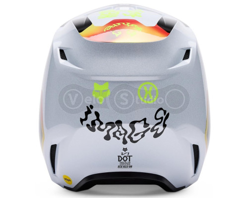 Мотошолом FOX V1 Helmet Mips - Hello Future [White], XS