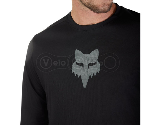 Джерсі FOX RANGER Jersey Long - Fox Head [Black], M