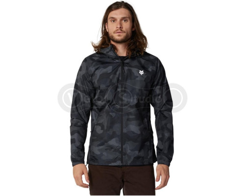 Куртка FOX Head Windbreaker Jacket [Black Camo1], M