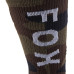 Носки FOX Crew Sock - CAMO [Green], S/M (EU39-42)