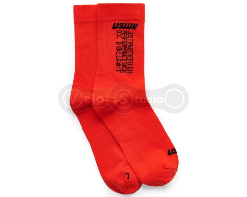 Вело носки USWE X Sock [Flame Red], S/M