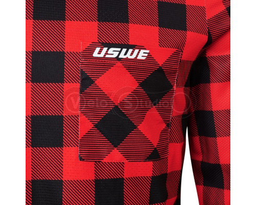 Джерси USWE Flannel Jersey [Flame Red], M