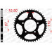 Задня зірка AFAM 520 Steel Chainwheel 14405 - Suzuki [Black], 47z